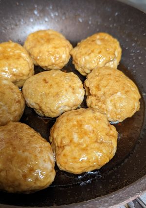 鶏つくねの照り焼き-レシピのメイン写真