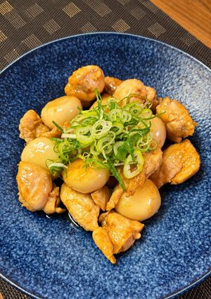 鶏肉と団子の甘辛炒め-レシピのメイン写真