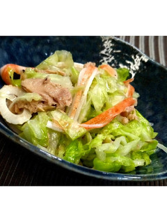 ツナカニカマの旨塩キャベツ★動画あり★-レシピのメイン写真