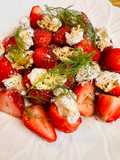 いちご🍓サラダ カッテージチーズ