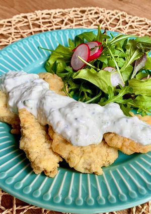 柔らか鶏胸肉のカレー味★ヨーグルトソース-レシピのメイン写真