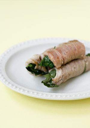【春】紫蘇の薬膳肉巻き-レシピのメイン写真