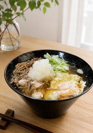 【福島競馬場】名物風！鶏そば-レシピのメイン写真