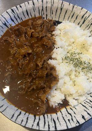 市販品で簡略化欧風ビーフカレー-レシピのメイン写真
