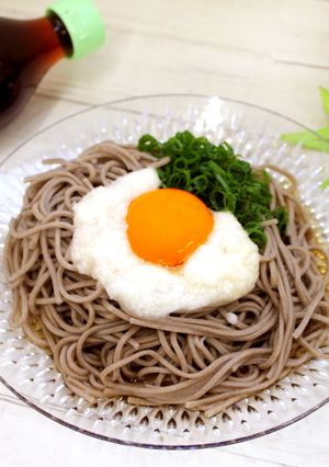 【あまかつゆ】冷やしとろろそば-レシピのメイン写真