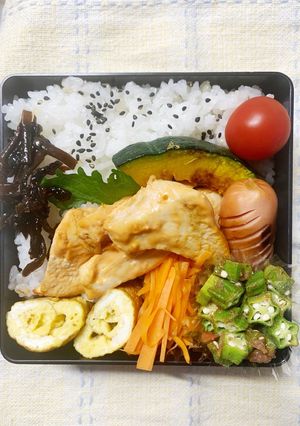 5/21鶏胸肉オーロラソースお弁当-レシピのメイン写真