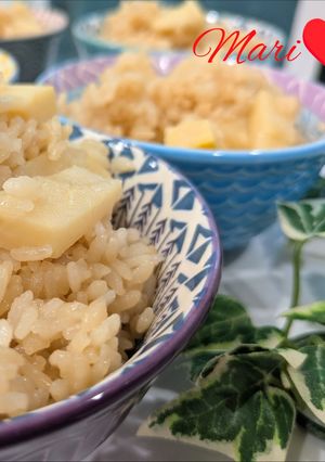 鍋で炊く！たけのこご飯-レシピのメイン写真