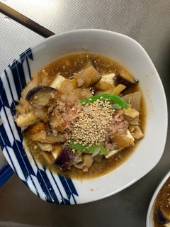 年越しにレンジ野菜あんかけ中華柚子湯豆腐-レシピのメイン写真