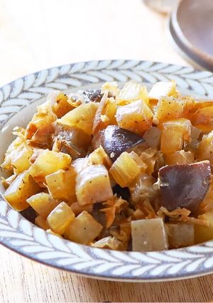 腸活にも◎大根とこんにゃくのおかか煮-レシピのメイン写真