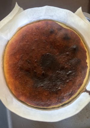 バスクチーズケーキ　クリームチーズ400g-レシピのメイン写真