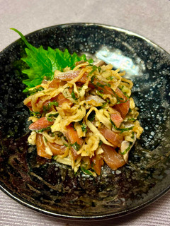 ブリと切り干し大根のわさび醤油和え-レシピのメイン写真