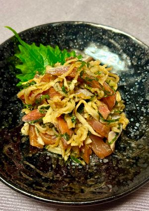 ブリと切り干し大根のわさび醤油和え-レシピのメイン写真