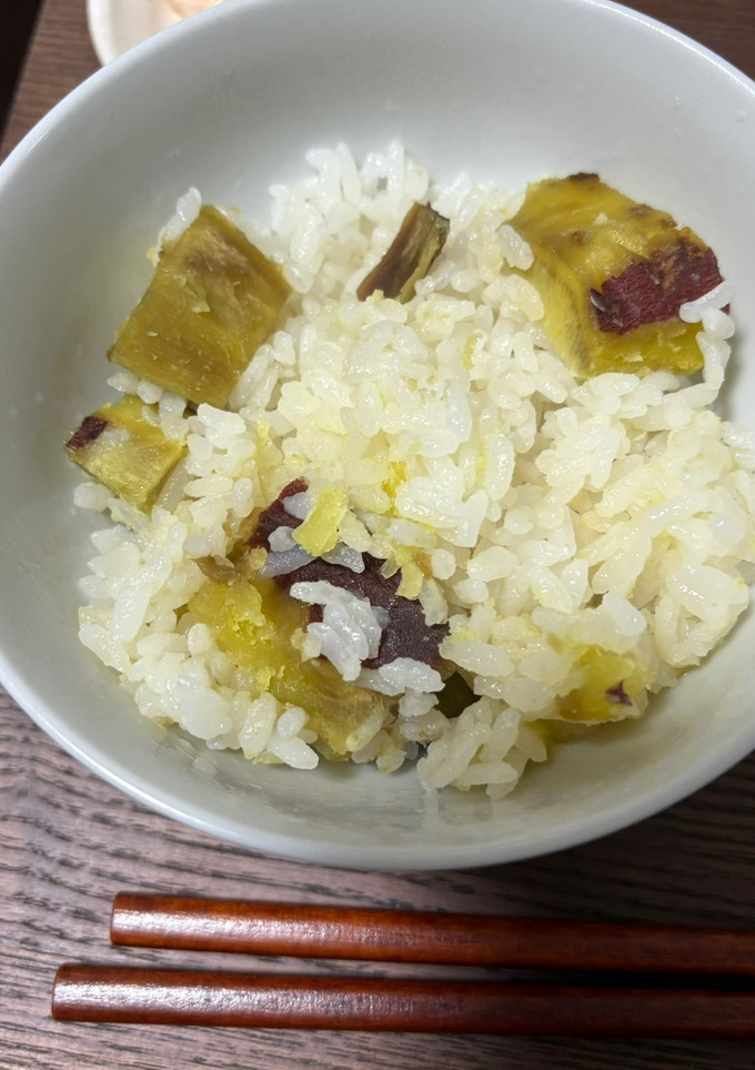 さつまいもの炊き込みご飯-レシピのメイン写真