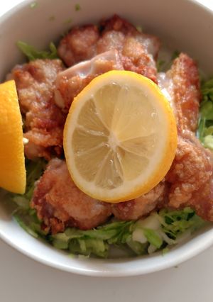時短！揚げない生姜レモンから揚げ-レシピのメイン写真
