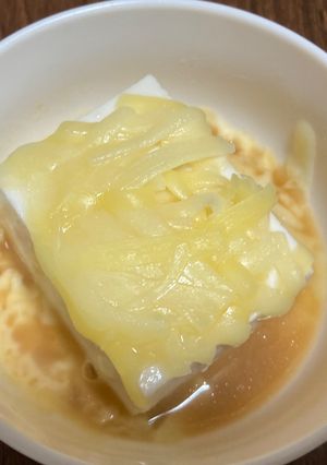 【豆腐おつまみ】チーズ温奴-レシピのメイン写真