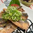 さばの竜田揚げ♡ネギ酢ダレを乗っけて♪