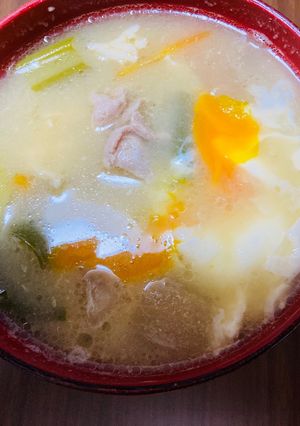 風邪に打ち勝つ生姜豚汁-レシピのメイン写真