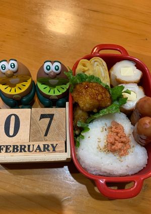高二長女　お弁当(おむすび51)-レシピのメイン写真