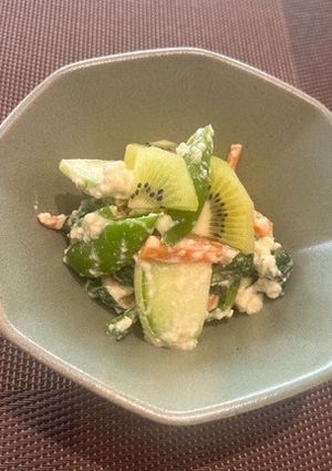 かけがわ野菜の白和え（野菜）-レシピのメイン写真