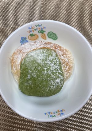 【保育園おやつ】柏餅風パン※卵不使用-レシピのメイン写真