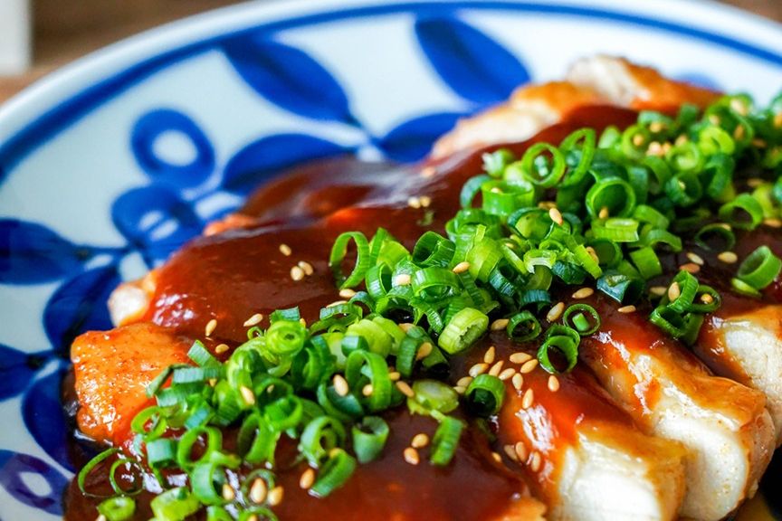 旨辛！レンジで完結！韓国風鶏チャーシュー