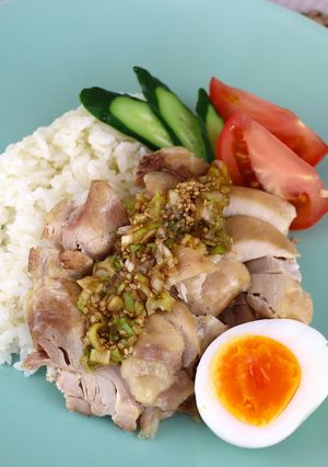 炊飯器で作る！カオマンガイ-レシピのメイン写真