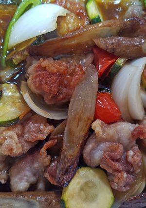 夏野菜の焼きびたし-レシピのメイン写真