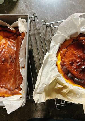 バスク風チーズケーキ-レシピのメイン写真
