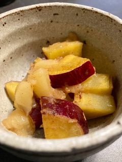 さつまいもとりんごのバター蒸し-レシピのメイン写真