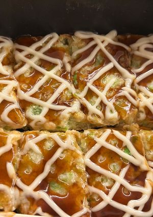 無水ヘルシーとろふわお好み焼き-レシピのメイン写真