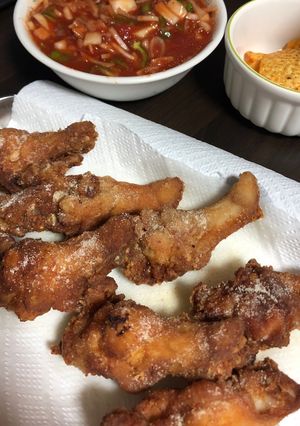 我が家のフライドチキン-レシピのメイン写真
