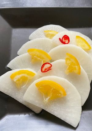 大根のレモン🍋漬け-レシピのメイン写真