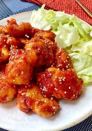 ヤンニョムチキン-レシピのメイン写真