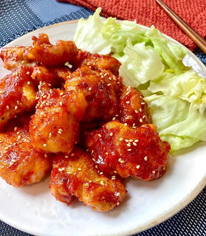 ヤンニョムチキン-レシピのメイン写真