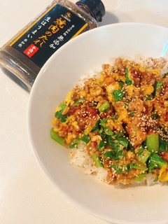 焼肉生だれでワンパンいろどり3色そぼろ丼-レシピのメイン写真