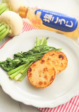 簡単ビストロ🌟かぶのバターこうじステーキ-レシピのメイン写真