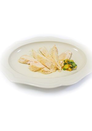 梅にんにくダレで和える絶品サラダチキン-レシピのメイン写真