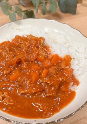 塩麹で☆トマトときのこのハヤシライス-レシピのメイン写真