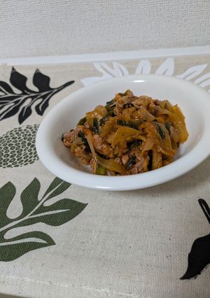 簡単！スタミナ豚キムチ-レシピのメイン写真