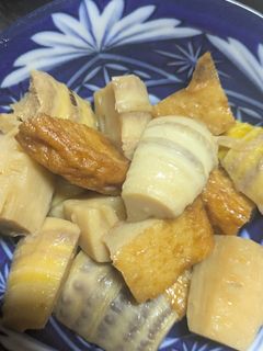 タケノコと厚揚げの煮物-レシピのメイン写真