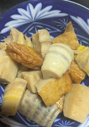 タケノコと厚揚げの煮物-レシピのメイン写真