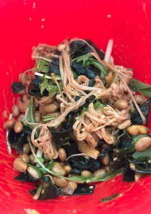 納豆えのき 腸活！-レシピのメイン写真