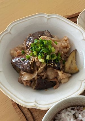 茄子と豚肉のポン酢炒め-レシピのメイン写真
