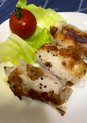 「レモン風味なハンペンチーズ巻き」-レシピのメイン写真