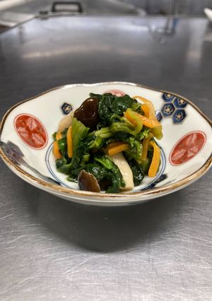 万能！夕食にもう一品、青菜の和え物-レシピのメイン写真