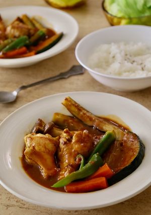ワンパン！野菜たっぷりスープカレー-レシピのメイン写真