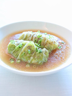 ラフに巻いて【ロール白菜(中華スープ風)-レシピのメイン写真