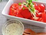 簡単トマトサラダ★塩こうじドレッシング