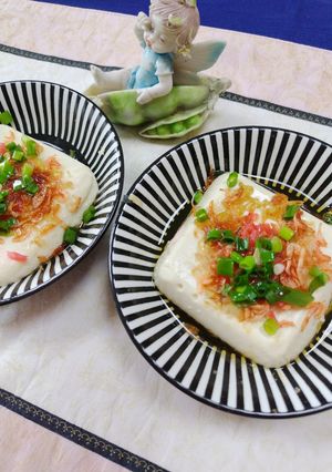 ☆熱々胡麻油・サラダ油をかける豆腐美味♬-レシピのメイン写真