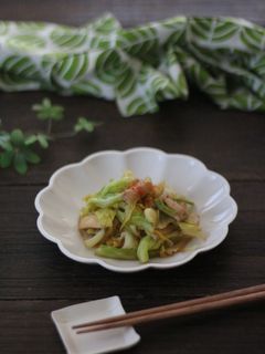 きゃべつと油揚げの煮物-レシピのメイン写真